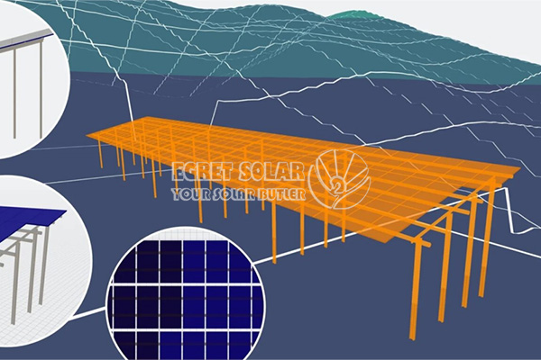 Egret Solar zvyšuje sledovač, terénní nástroje pro rozsáhlé plánování PV