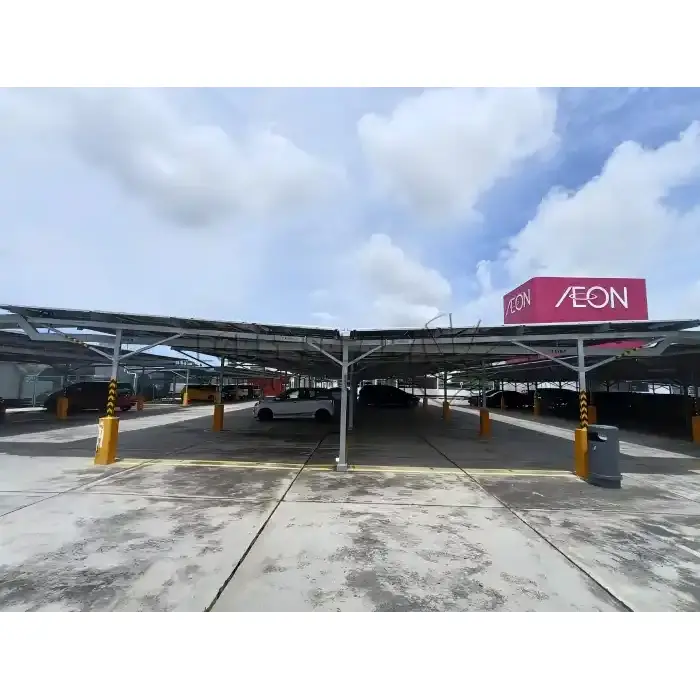 Solární přístřešek pro auto HDG