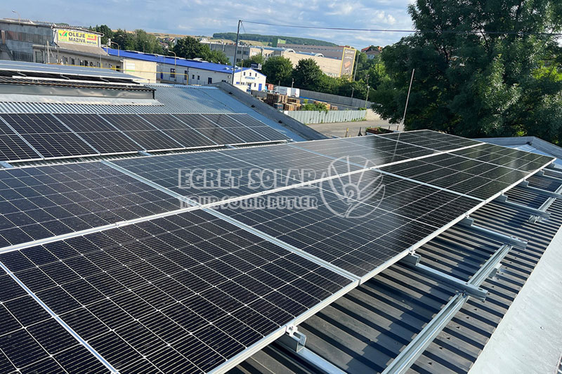 C Steel for solar installation