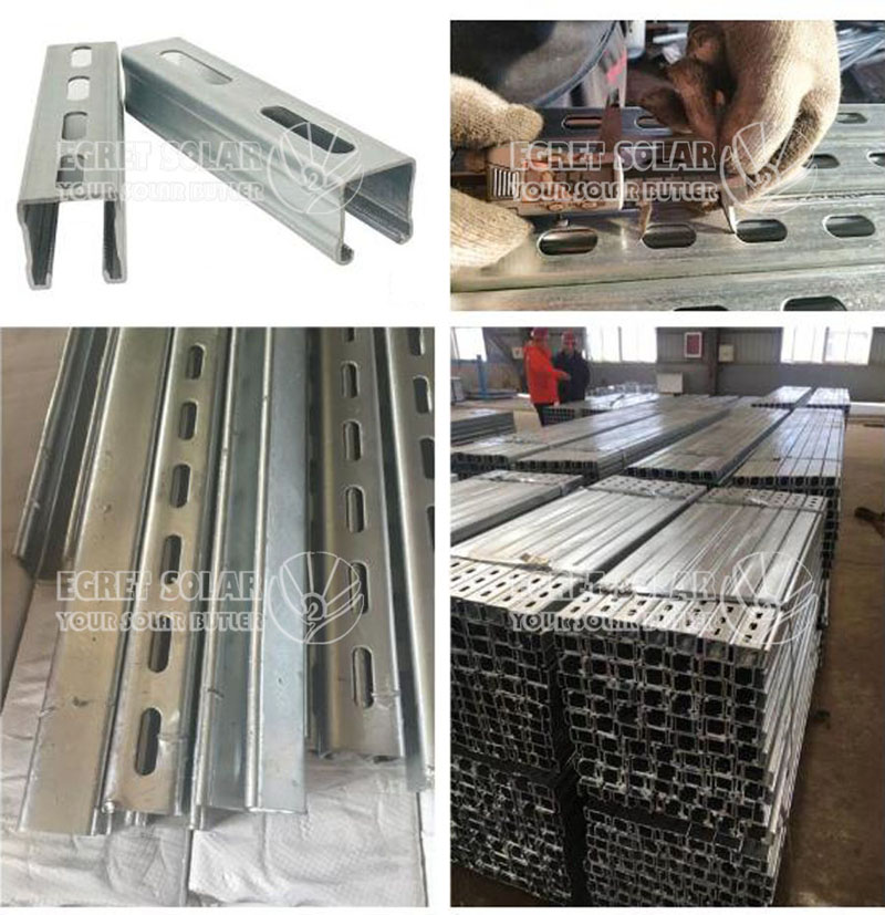 Solar Mounting C Profile