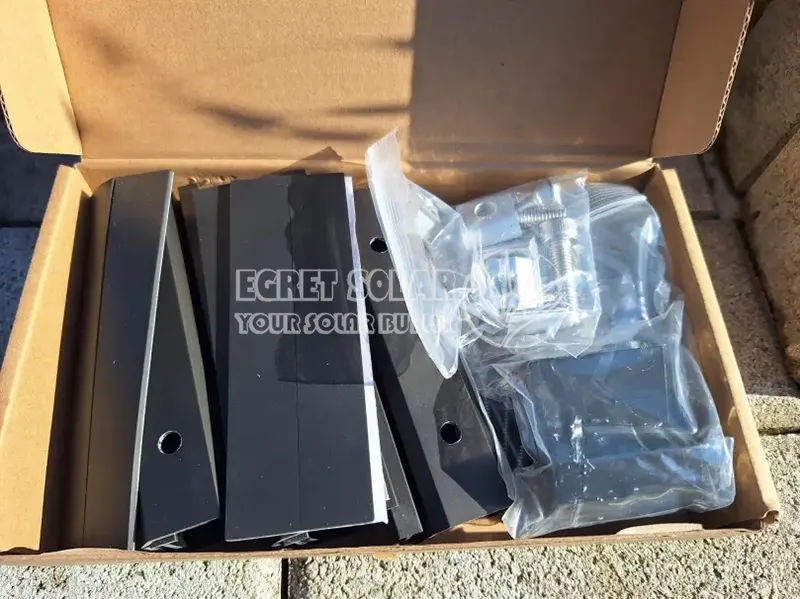 Solar Black U Rail System Kit Solar Black U Rail System Kit