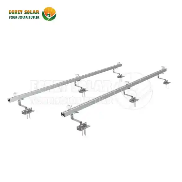 Tiled/Slate/Pitched Roof Mount Kit 2 Solar PV Panels