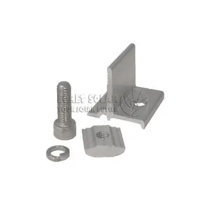 Solární kolejnicová svorka